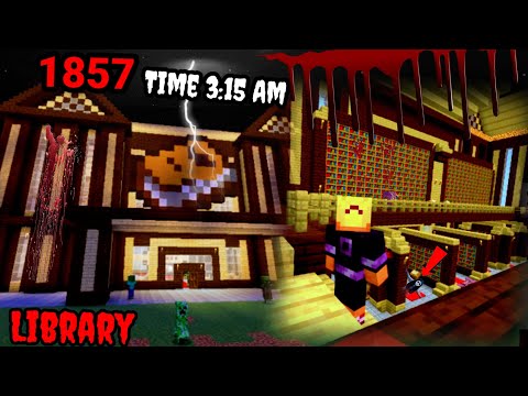 Gamerz Virsa 2.0 - 1857 Haunted Library Story In Hindi |Minecraft Horror Video |