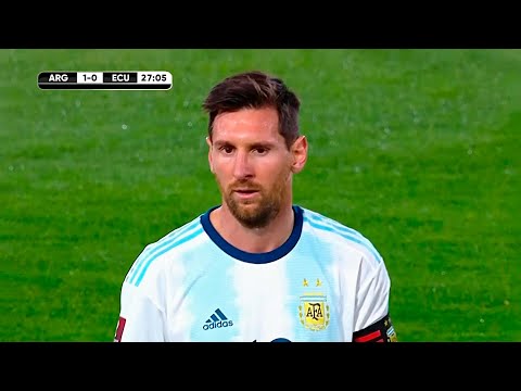 Lionel Messi vs Ecuador (WCQ) (Home) 2020-21 English Commentary HD 1080i