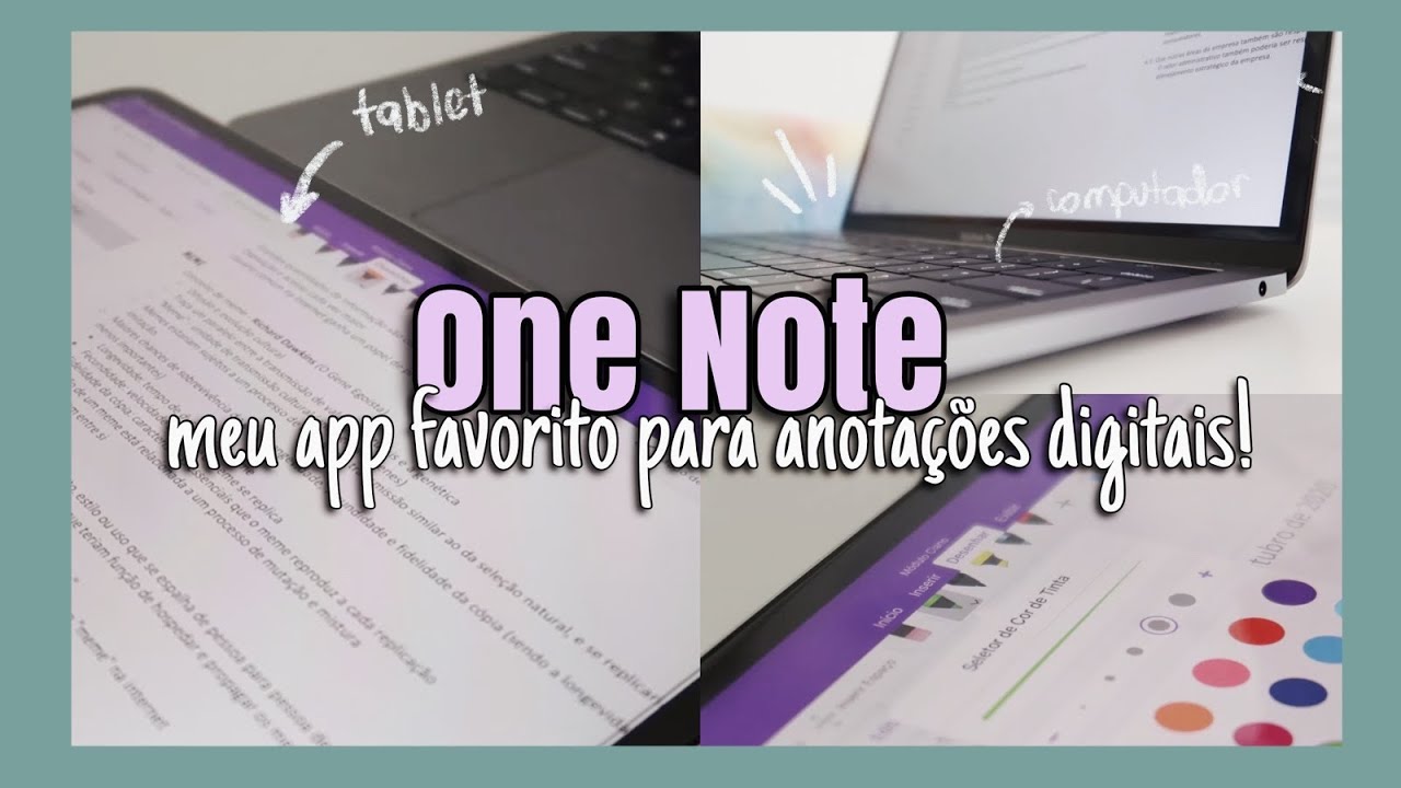 One Note! | um dos melhores apps para anotações digitais! | Ana’s Studies