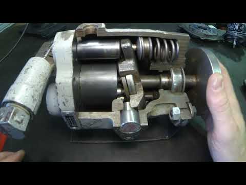 The operation of a Pressure Compensated Axial Piston Pump
