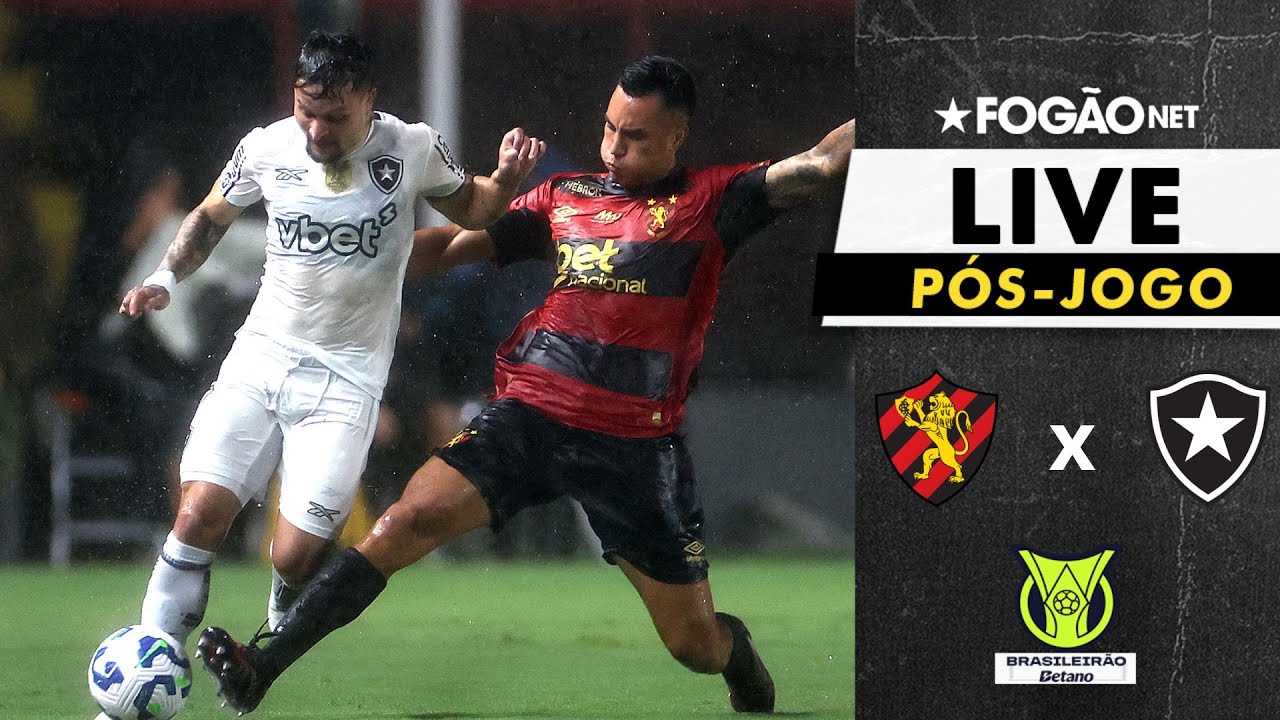 LIVE | Pós-jogo e repercussão da vitória do Botafogo sobre o Sport pelo Brasileirão-2025