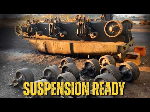 Storms, Stubborn Parts and a Sherman Tank