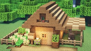 Minecraft: How to Build a Simple Starter House