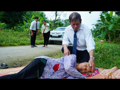 The homeless old woman was trembling by the roadside; what was the CEO doing stopping there?