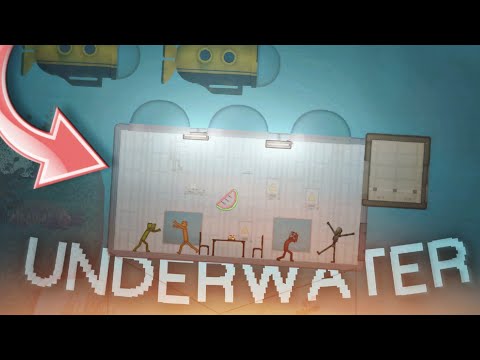 Asian Melon Teaches You How To Build Underwater Base!