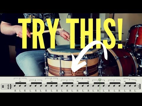 DRUM LESSON | Variation On Yesterday's Sixteenth Note Triplet Pattern