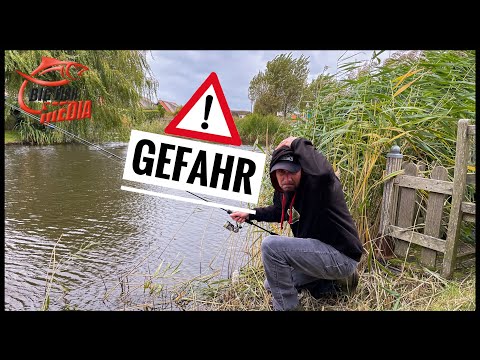Christian in Lebensgefahr?! - Beim Angeln mit der Pose passiert es…