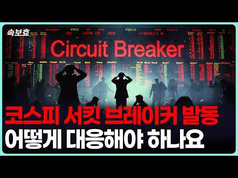 세계 경제와 증시 속보: 급락, 서킷 브레이크, 스태그플레이션 우려