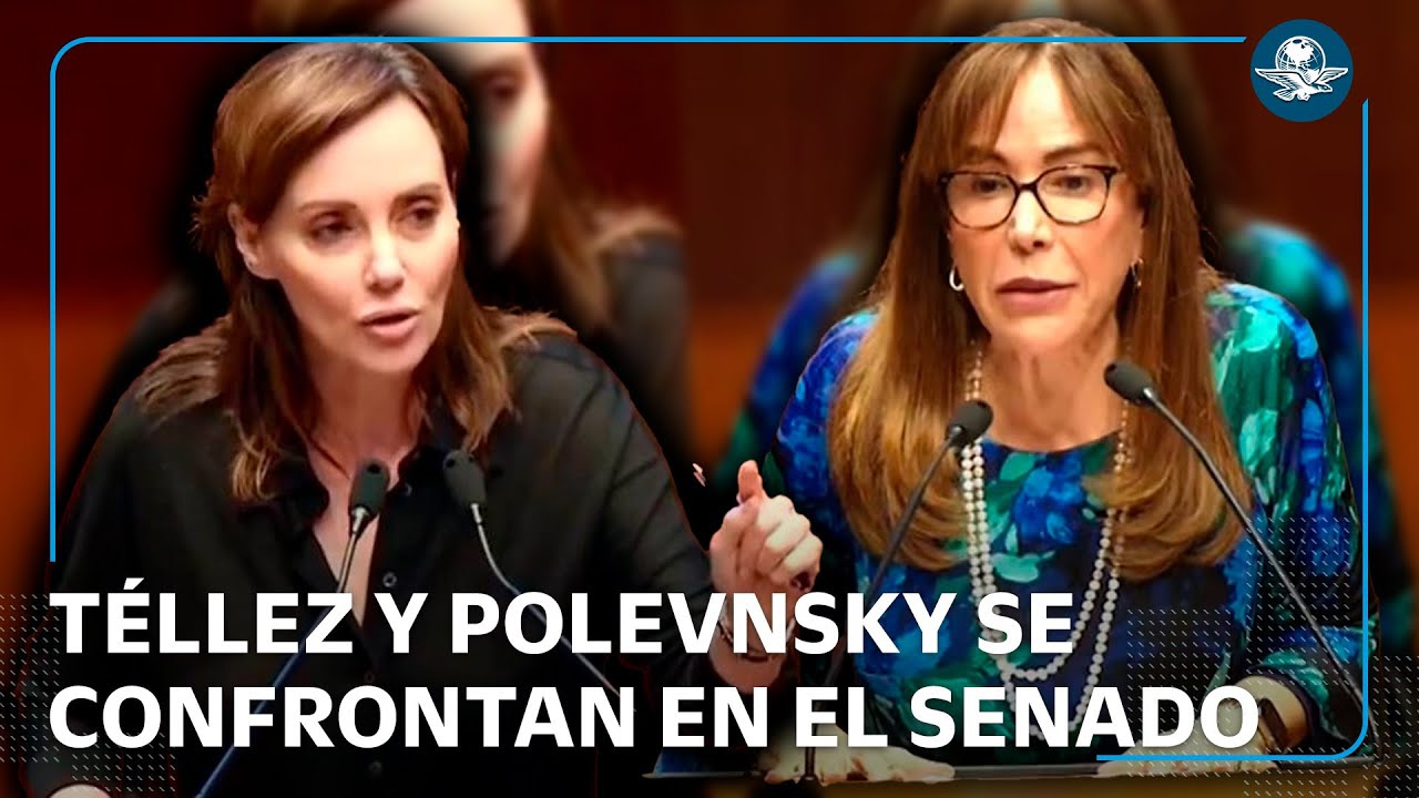Lilly Téllez y Yeidkol Polevnsky se confrontan por política de EU contra Cuba
