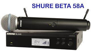 Video thumbnail for Shure GLXD24 beta 58a wireless microphone for vocals by TechNocion