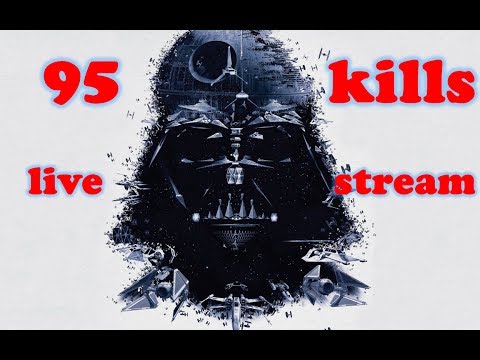 95 Killstreak w/ Darth Vader on Death Star - Star Wars: Battlefront Stream highlight