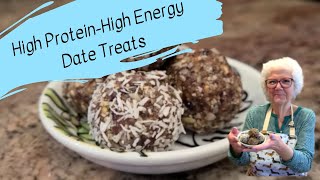 Healthy No-Bake Energy Bites with Dates & Nuts