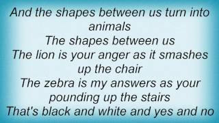Robyn Hitchcock - The Shapes Between Us Turn To Animals Lyrics