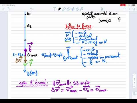1 spe vitesse forces et chute libre
