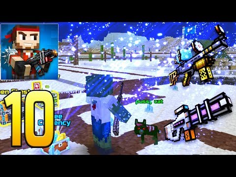 Pixel Gun 3D - Gameplay Walkthrough Part 10 - Solar Ray Rifle & Prototype