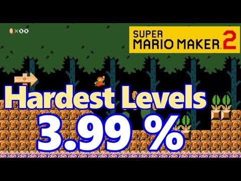 【Super Mario Maker2】Hardest Levels：Stoneterror Forest【Nintendo Switch】マリオメーカー2