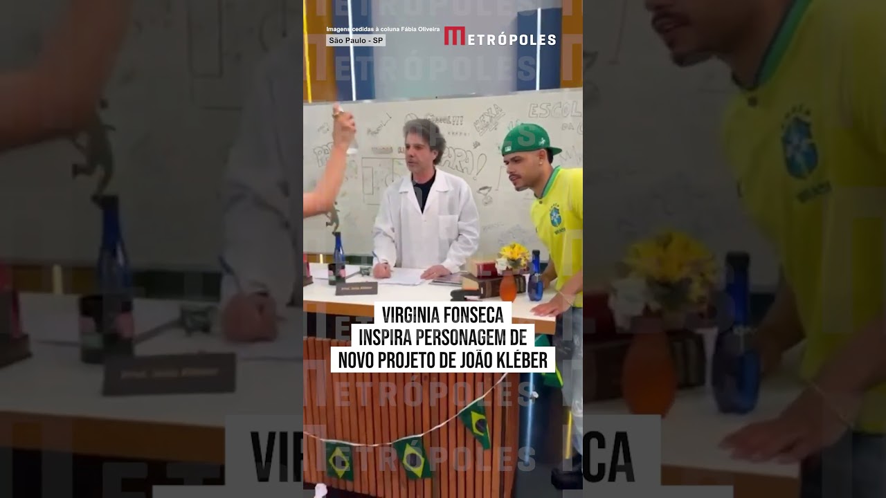 Virginia Fonseca inspira personagem de novo projeto de João Kléber