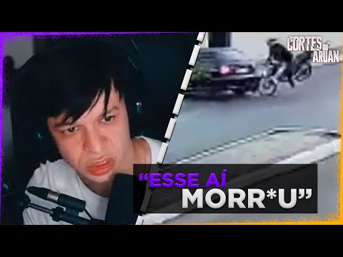 ARUAN REAGE A QUEDAS DE MOTO (XRACING) PARTE 5 - Cortes do Aruan