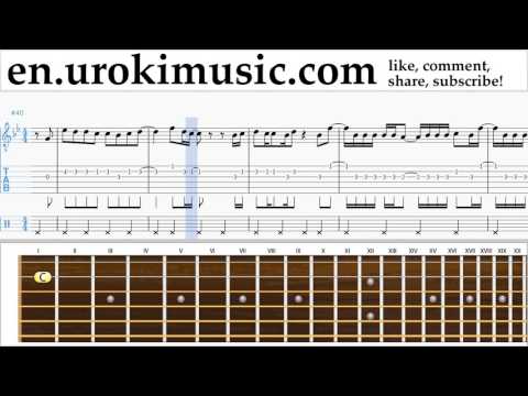 Guitar lessons Prince Royce Ft. Farruko - Ganas Locas Sheet Music Tutorial Part#2 um-nthli352