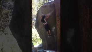 Video thumbnail of Choice of Weapons, V4. Rock Creek