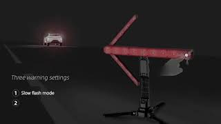 3-Mode Magnetic Waterproof Light Vertical Car Safety Warning Light Car