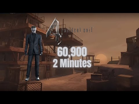 RE4 PC 60fps Mercenaries - Wesker - Base/Island - 60,900 in 2 Minutes