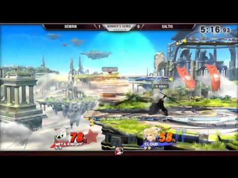Smash 4 Versus Weekly 12/17/15 - Winners Semis - Seibrik (MK) vs Xaltis (Cloud)