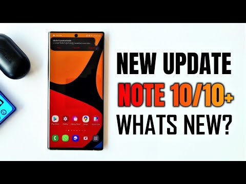 New Update for Samsung Galaxy Note 10 PLUS - Exynos - running on One UI 3.1 !