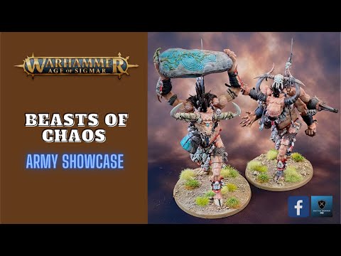 Warhammer Age of Sigmar: Beasts of Chaos Army Showcase