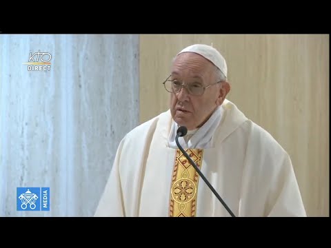 Messe du pape François à Sainte-Marthe du 19 mars 2020