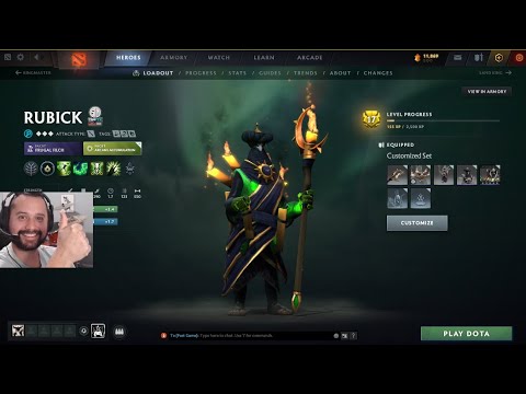 Candle Man!! Secret Sause Rubick Trying to Steal good spells Dota 2 Rank 1 Archon Support Gameplay