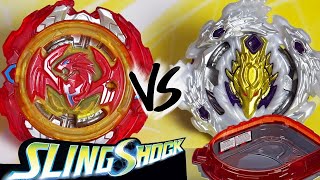 TURBO BATTLE PHI VS LUI: Revive Phoenix P4 .10.Fr-S. VS Brutal Luinor L4 .13.Jl-S - Beyblade Burst