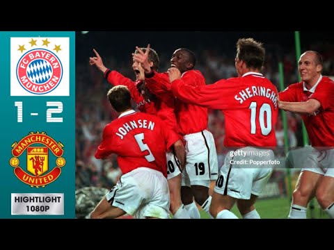 Manchester United 2 x 1 Bayern Munich  ●UCL 1998/1999 Final Extended Goals & Highlights HD