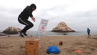 FELIPE DÍAZ ENTRENANDO EN PUERTO HISTÓRICO DE PISAGUA