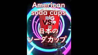 アメリカの L サイズ vs. 日本の! American and Japanese cup sizes! #shorts
