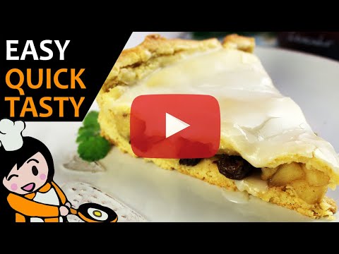 Toppled Apple Pie | Apple Pie Recipe | How To Make Apple Pie | Homemade Apple Pie - Recipe Videos