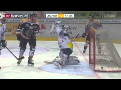41. Runde 17.01.14 LugaNO - Ambri 4 : 2