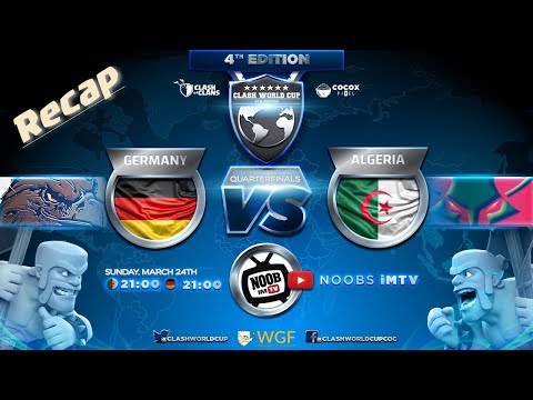 Recap | Deutschland vs Algeria | Viertelfinale | CWC - Clash World Cup 4th Edition