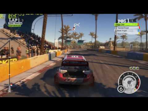 Colin McRae Dirt 2 Walkthrough Part 67 - "L.A: Breed Rally Cross"