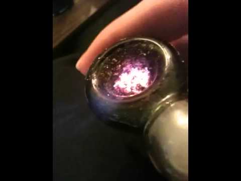 Smoking a bowl of Kush