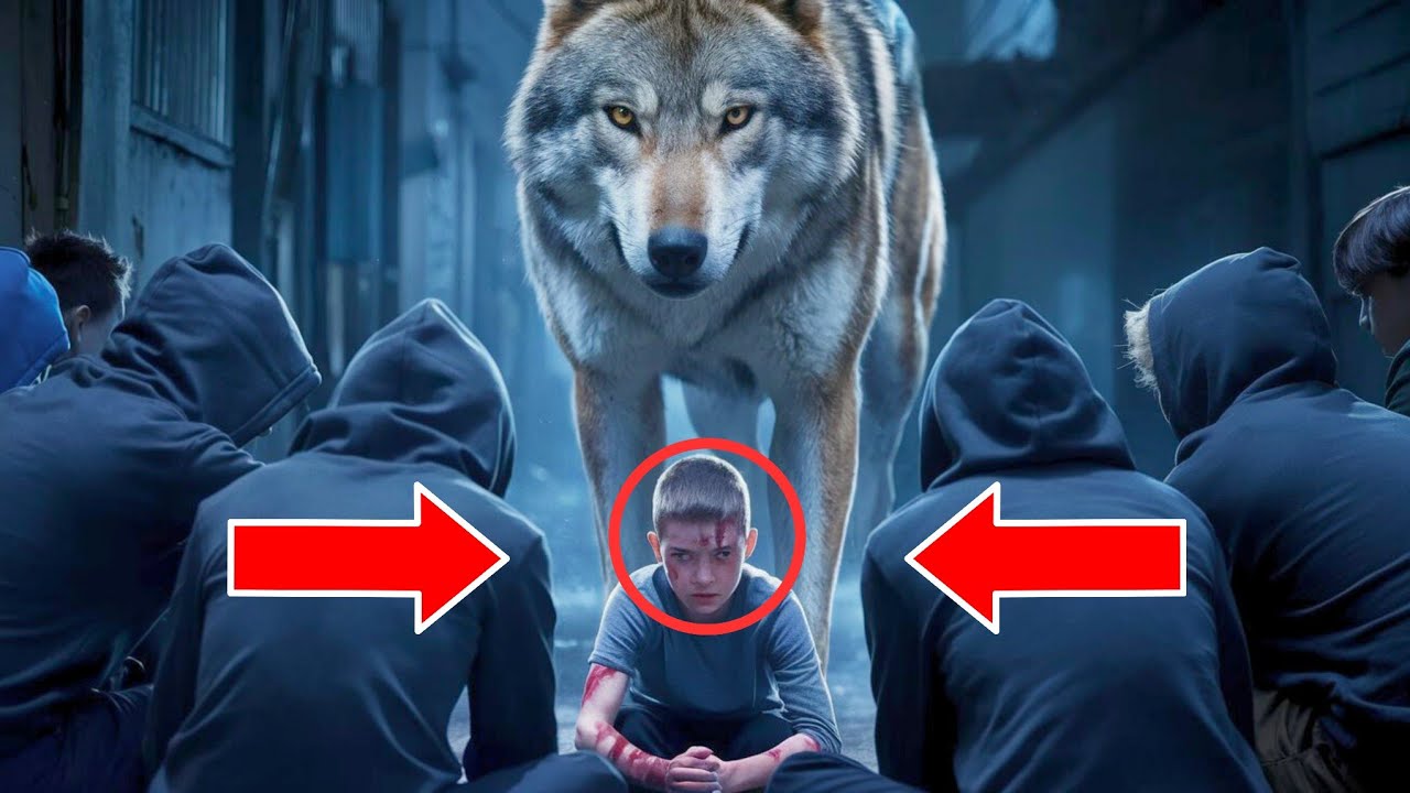 Bullied Boy Had No Hope—Until His wolf Arrived! What Happened Next Shocked Everyone!"