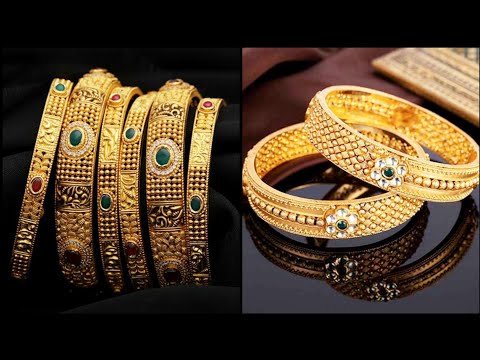 Top 20 Bangles Design's/Fancy Styles With Matt Finish And Machining Cutting