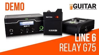 Video thumbnail for Line 6 Relay G75 sound demo review test by TopGuitarPL