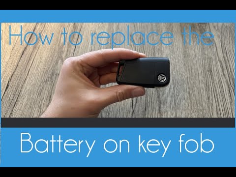 Volkswagen Key Fob Battery Replacement (Golf 7, Tiguan, T-Cross, T-roc, Passat B8, Polo 5/6…)