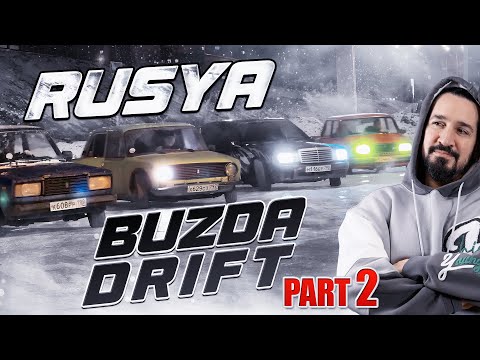 VLOG  / Peş Peşe 19 Lada ile Buzda Drift !  Eksik Parçaları Aldım.