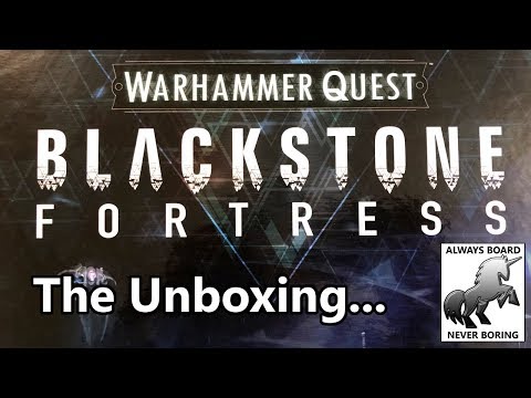 Unboxing Warhammer Quest: Blackstone Fortress
