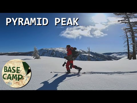 Pyramid Peak: Climbing and Skiing a Tahoe Classic Backcountry Ski Line - April 2024
