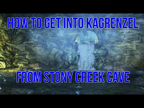 How to Get Into Kagrenzel Through Stony Creek Cave | Skyrim