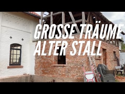 #77 | DIY Außenmauer reparieren mit Kalkmörtel. Historisch bauen