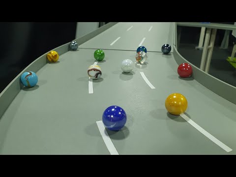 Team  Canarium and  Pacifíca : Highlights race 3 Glasscar Marble Race.